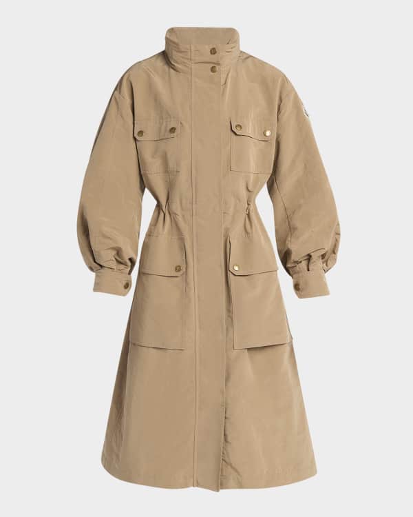 Moncler Ocre Short Parka | Neiman Marcus Moncler Ocre Short Parka | Neiman Marcus