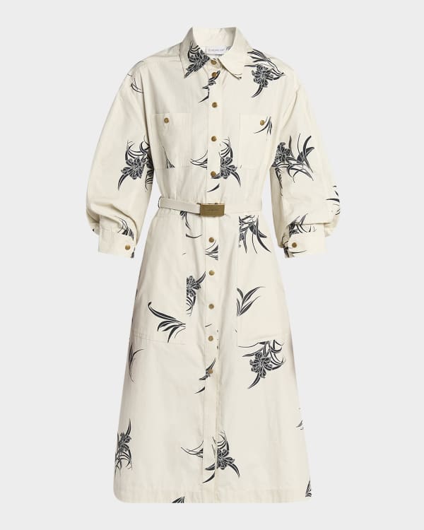 24AW new/Max Mara カンターアブストラクトプリントドレス Dress 24AW new/Max Mara カンターアブストラクトプリントドレス Dress