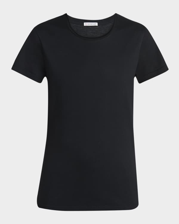 Simone Rocha Boxy T-Shirt with Corset Panel | Neiman Marcus Simone Rocha Boxy T-Shirt with Corset Panel | Neiman Marcus