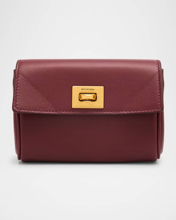 ショルダーバッグ・ポシェット BALENCIAGA \"CASH 2.0\" MINI LEATHER WALLET Women's Cash 2.0 Mini Wallet in Black | Balenciaga US