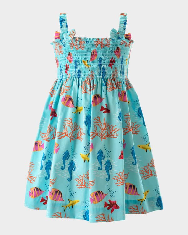 Konges Slojd Girl #39 s Yvonne Tulle Embellished Bows Fairy Dress Size 2