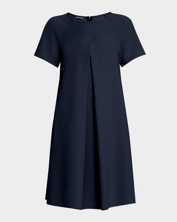 Emporio Armani Sequin Jersey One-Shoulder Dress | Neiman Marcus