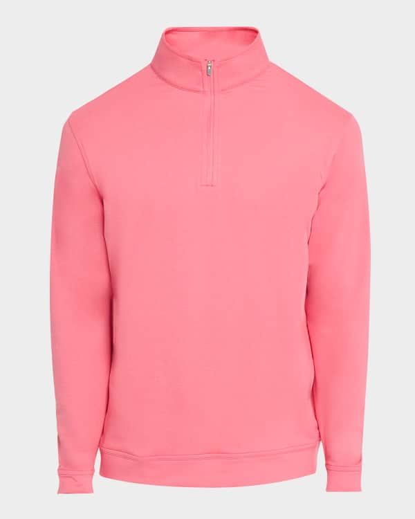 Peter Millar Mens Whitaker Quarter Zip Sweater main image 1