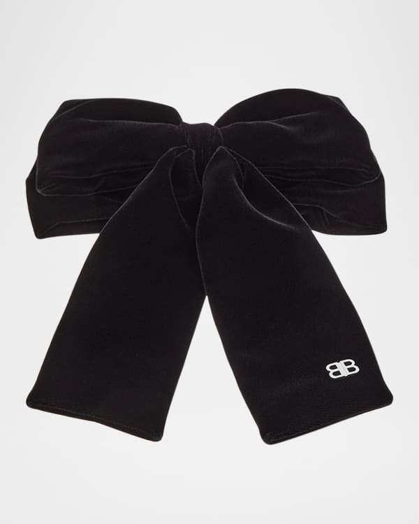 Valentino Garavani Toile Iconographe Velvet Headband