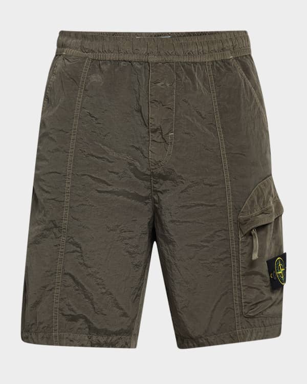 Y-3 Men's Baggy Twill Cargo Shorts | Neiman Marcus
