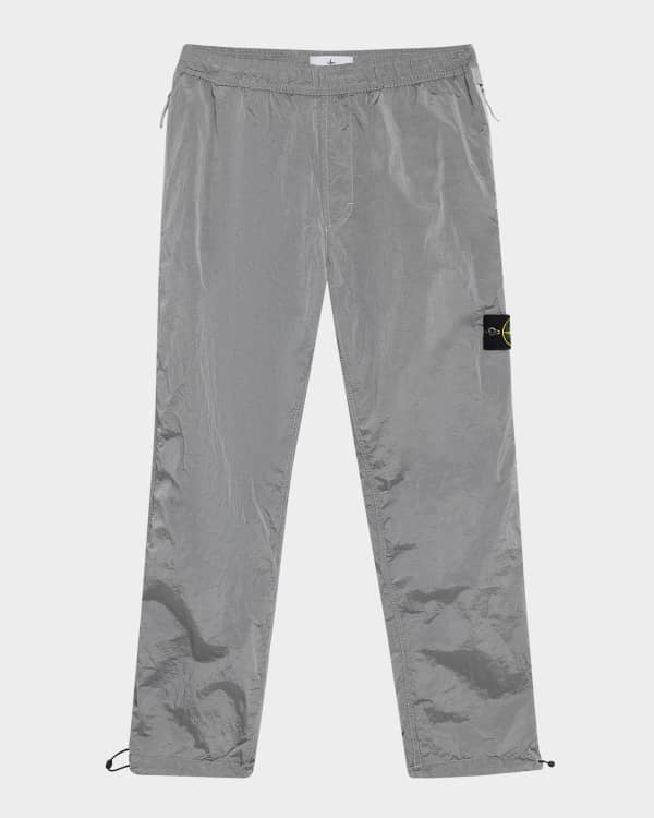 Greg Lauren Men's Paneled Zip Cargo Pants | Neiman Marcus