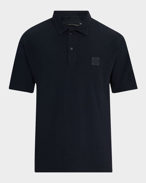 Men's Neck-Logo Polo Shirt