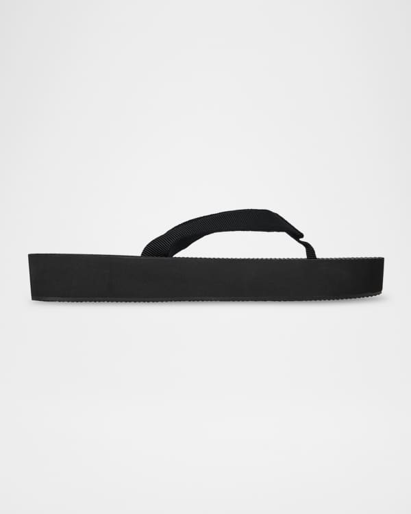 Rockstud PVC Flat Thong Sandals
