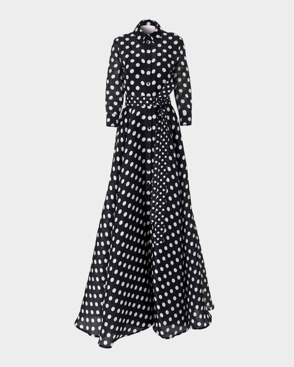 Carolina Herrera Draped Strapless Column Gown With Gathered Carolina Herrera Draped Strapless Column Gown With Gathered