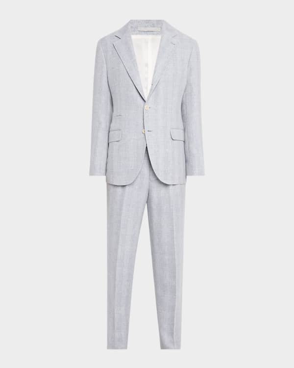 Brunello Cucinelli Men's Linen, Wool and Silk Suit | Neiman