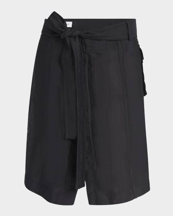 Khaite Kidd Pleated Midi Skirt | Neiman Marcus