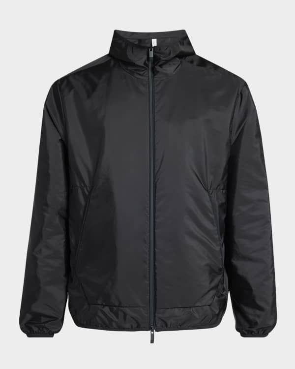 Moncler Men's Sanary Quilted Down Shirt Jacket | Neiman Marcus