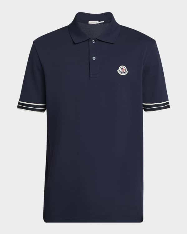 Onia Men's Concealed Quarter-Zip Rugby Polo Shirt | Neiman
