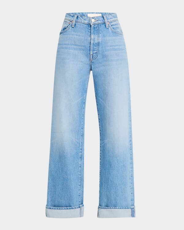 MOTHER The Rascal Ankle Fray Jeans | Neiman Marcus