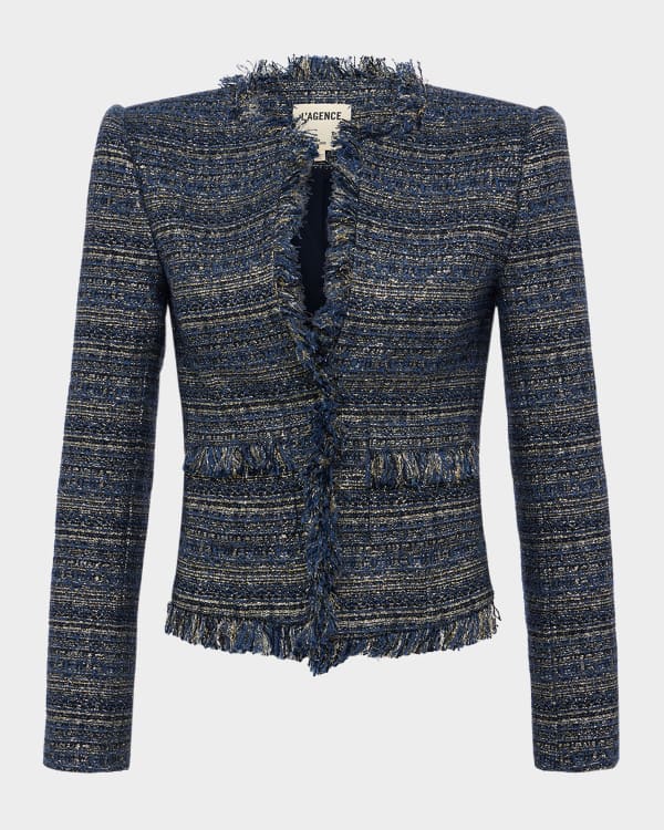 Tweed military blazer 2025