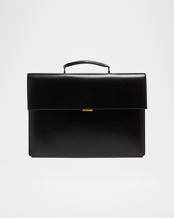 Loewe Men's Goya Thin Leather Briefcase Bag | Neiman Marcus Loewe Men's Goya Thin Leather Briefcase Bag | Neiman Marcus