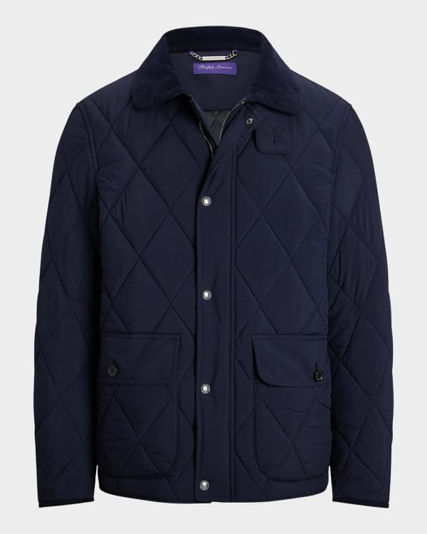 お買い得商店街 Ralph Lauren Jacket Full-Zip Hybrid Men's Label Purple ジャケット・アウター
