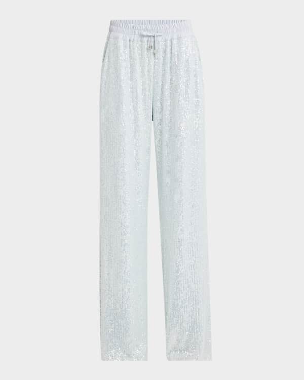 Dries Van Noten Paxy Embellished Wide-Leg Pants | Neiman Marcus