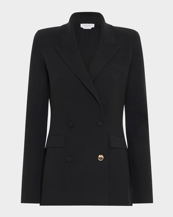 Chloe Scalloped Velvet Crop Jacket | Neiman Marcus Chloe Scalloped Velvet Crop Jacket | Neiman Marcus