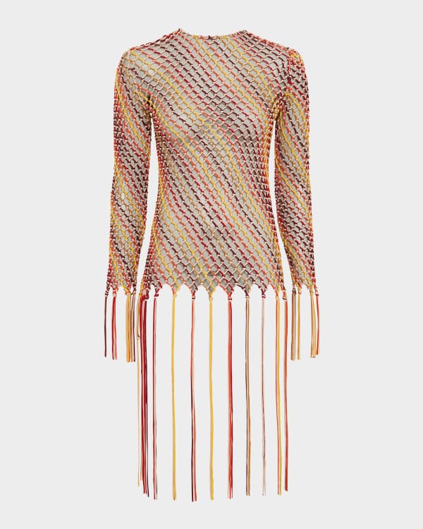 Zimmermann Everley Striped Kimono Robe Coverup | Neiman Marcus