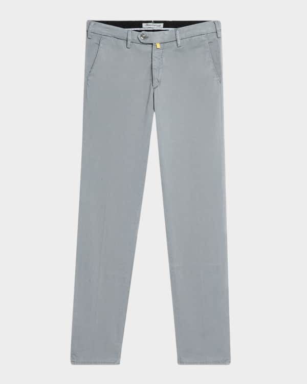 Homme Plisse Issey Miyake Men's Pleated Landscape-Print Pants