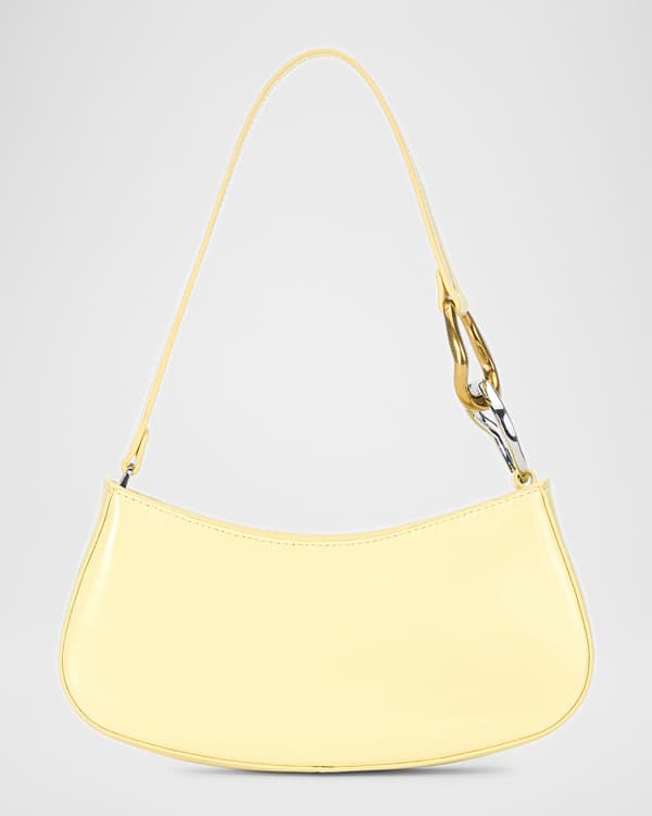 Ollie Zip Leather Shoulder Bag