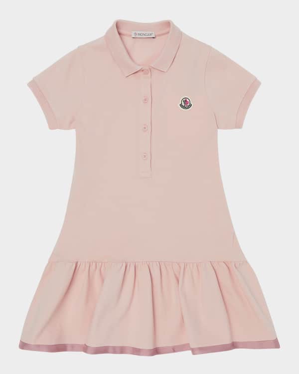 Girl's Jersey Woven Combo Dress, Size 6M-3