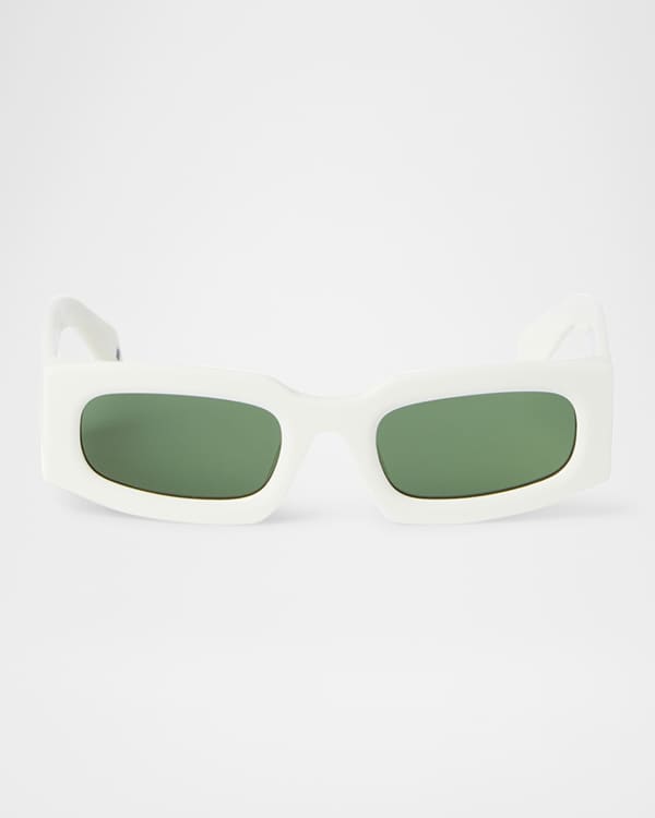 Off-White Men's Venezia Acetate Rectangle Sunglasses