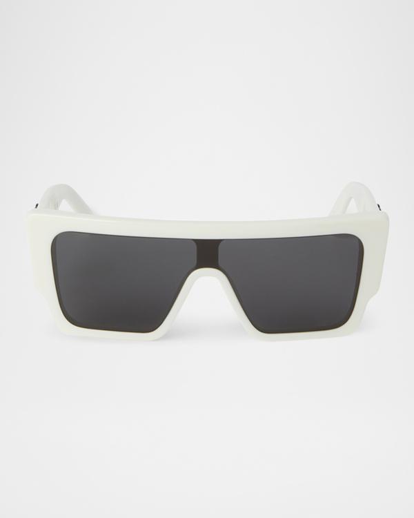 Off-White Men's Hays Acetate Rectangle Sunglasses | Neiman Marcus