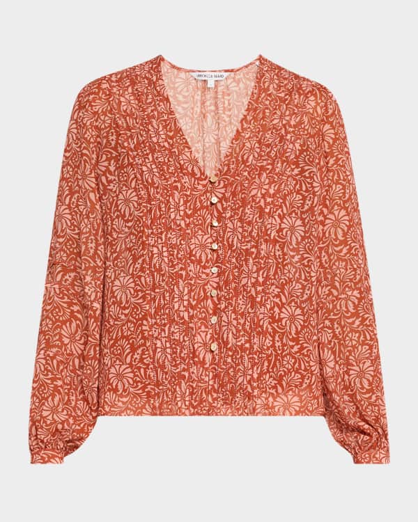 Apex Button-Front High-Low Shirt