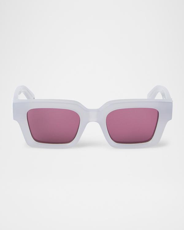 Off-White Lincoln Square Acetate Sunglasses | Neiman Marcus display picture 1