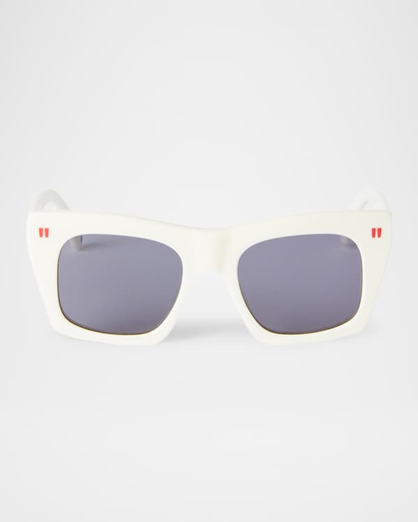 Off-White Oregon Arrow Rectangle Sunglasses | Neiman Marcus