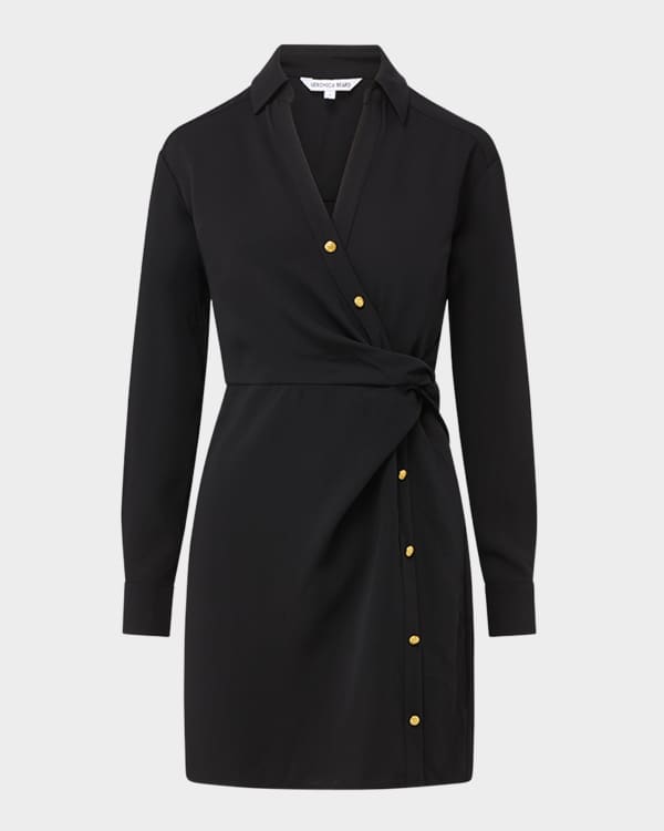Iro Davov One Shoulder Short Cocktail Dress Neiman Marcus