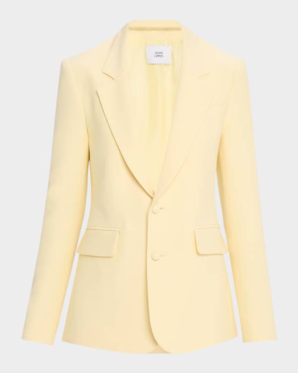 【関税＆送料込み】Tom Ford Silk And Wool Twill Double Brea TOM FORD Double-breasted silk and wool-blend twill blazer