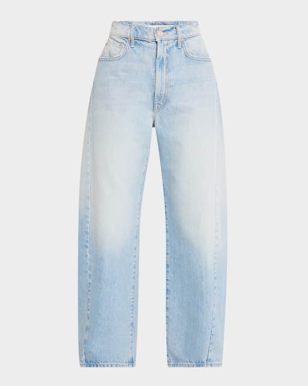 MOTHER The High Waisted Tunnel Vision Sneak Jeans | Neiman