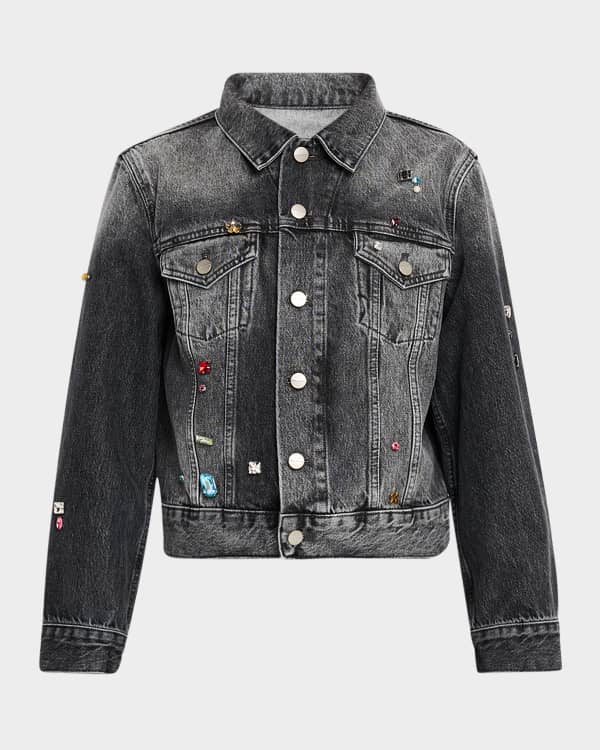 Marc Jacobs Cropped Denim Jacket | Neiman Marcus