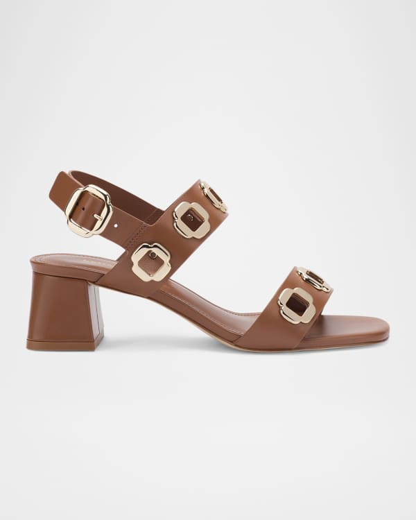 Taryn Rose Makena Block Heel Sandals Neiman Marcus
