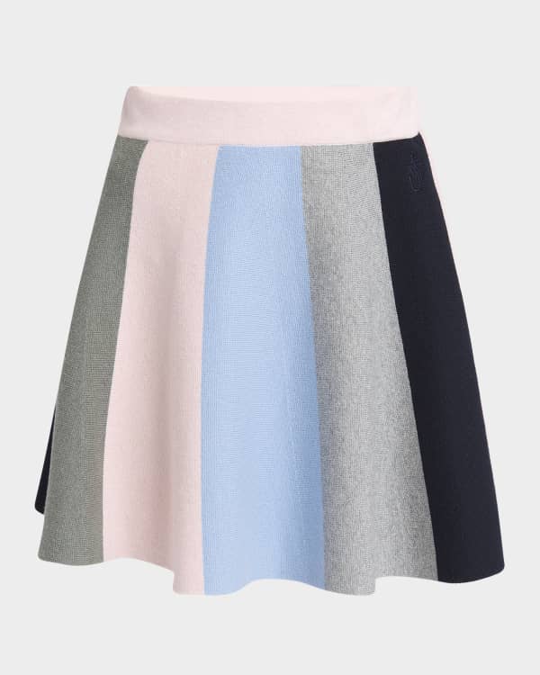 Amiri MA Striped Knit Mini Skirt | Neiman Marcus