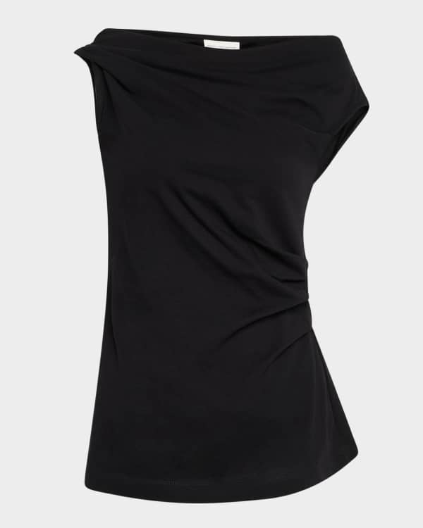 Courrèges Satin Square Top M Camisoles