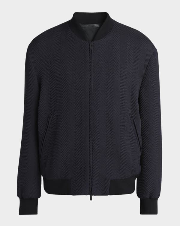 Giorgio Armani Men's Bomber Jacket | Neiman Marcus