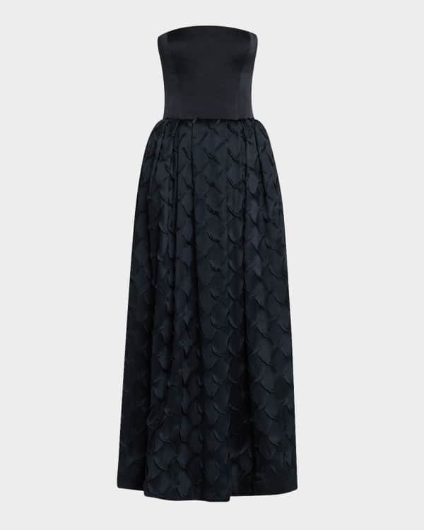 SIMKHAI Amarantha Cold-Shoulder Jersey Maxi Dress | Neiman Marcus