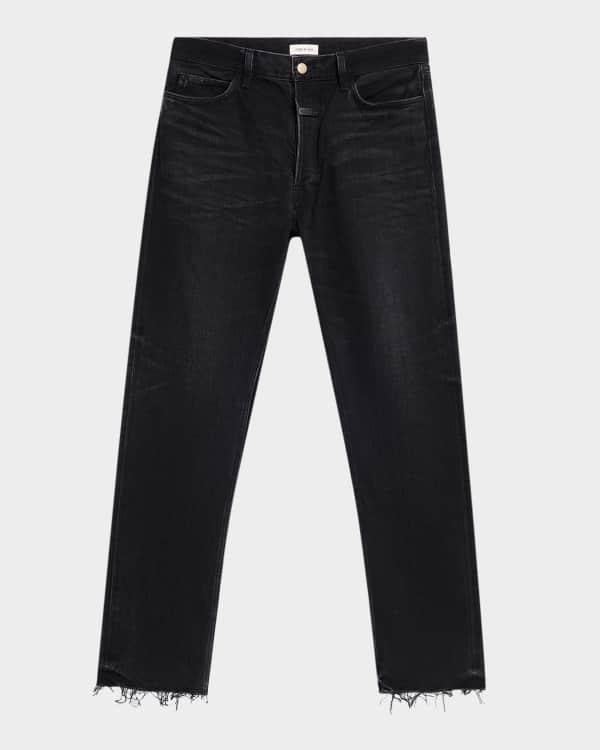McQueen Men's Patchwork Carpenter Jeans | Neiman Marcus