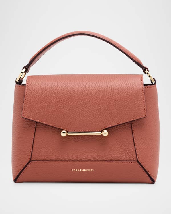 Mini Mini Vegetable-Tanned Leather Bucket Bag