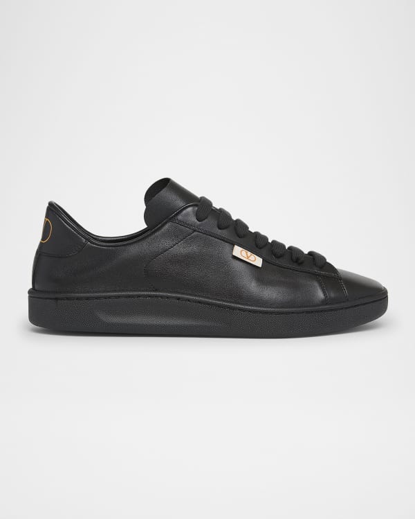 Maison Margiela Men's Tabi Split-Toe Canvas Low-Top Sneakers