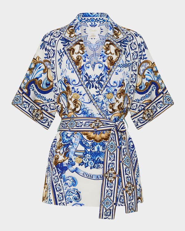 ジャケット Versace Tailored Jacket Versace Jeans Couture Tailored Jacket | Neiman Marcus