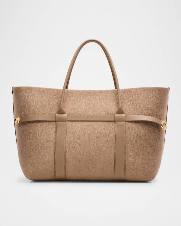 Loro Piana Sesia XL Leather Tote Bag | Neiman Marcus