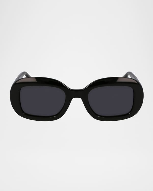 Jacquemus Les Lunettes Pralu Acetate & Metal Alloy Oval