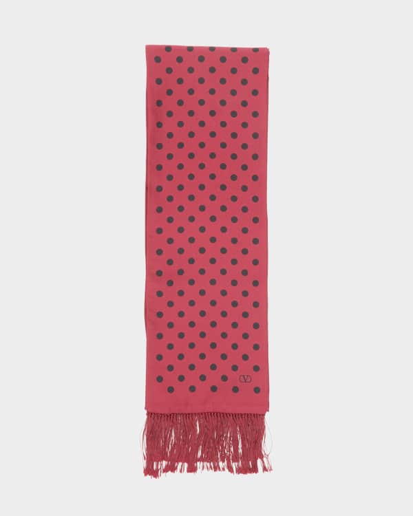 【関税＆送料込み】Valentino Garavani Scarfs Valentino Garavani Rib Knit Scarf | Neiman Marcus