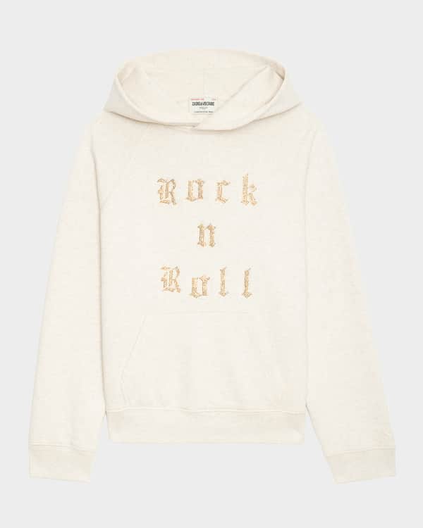 Zadig & Voltaire Skull Strass Crewneck Sweatshirt | Neiman