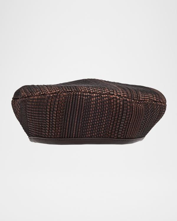 Lele Sadoughi Raffia Beret Lele Sadoughi Bow-Accented Visor - Blue Hats, Accessories  main image 4
